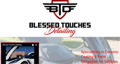 Desktop Screenshot of blessedtouches.com